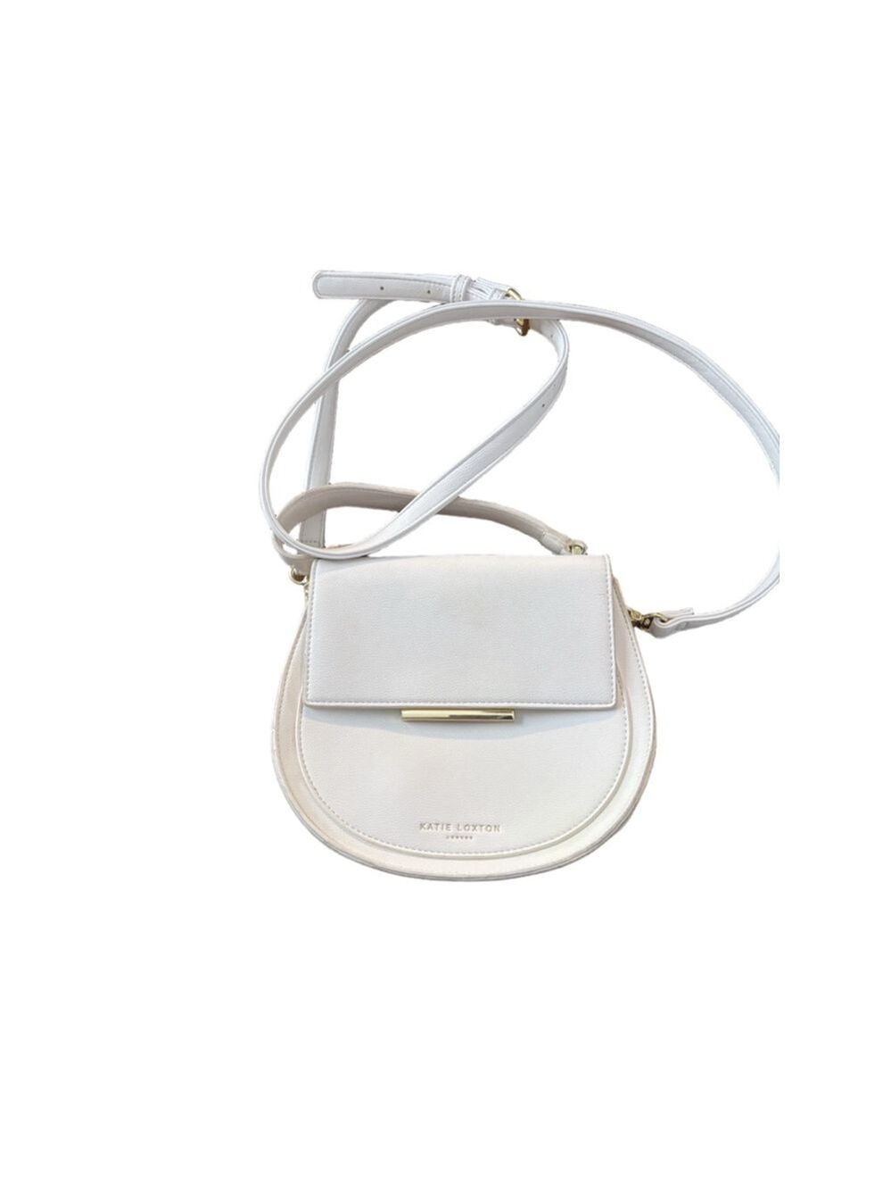 Women's Katie Loxton White Gold Crossbody Bag One Size